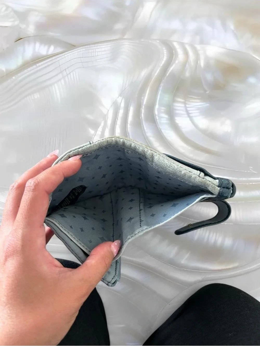 Fossil long live vintage stripped wallet